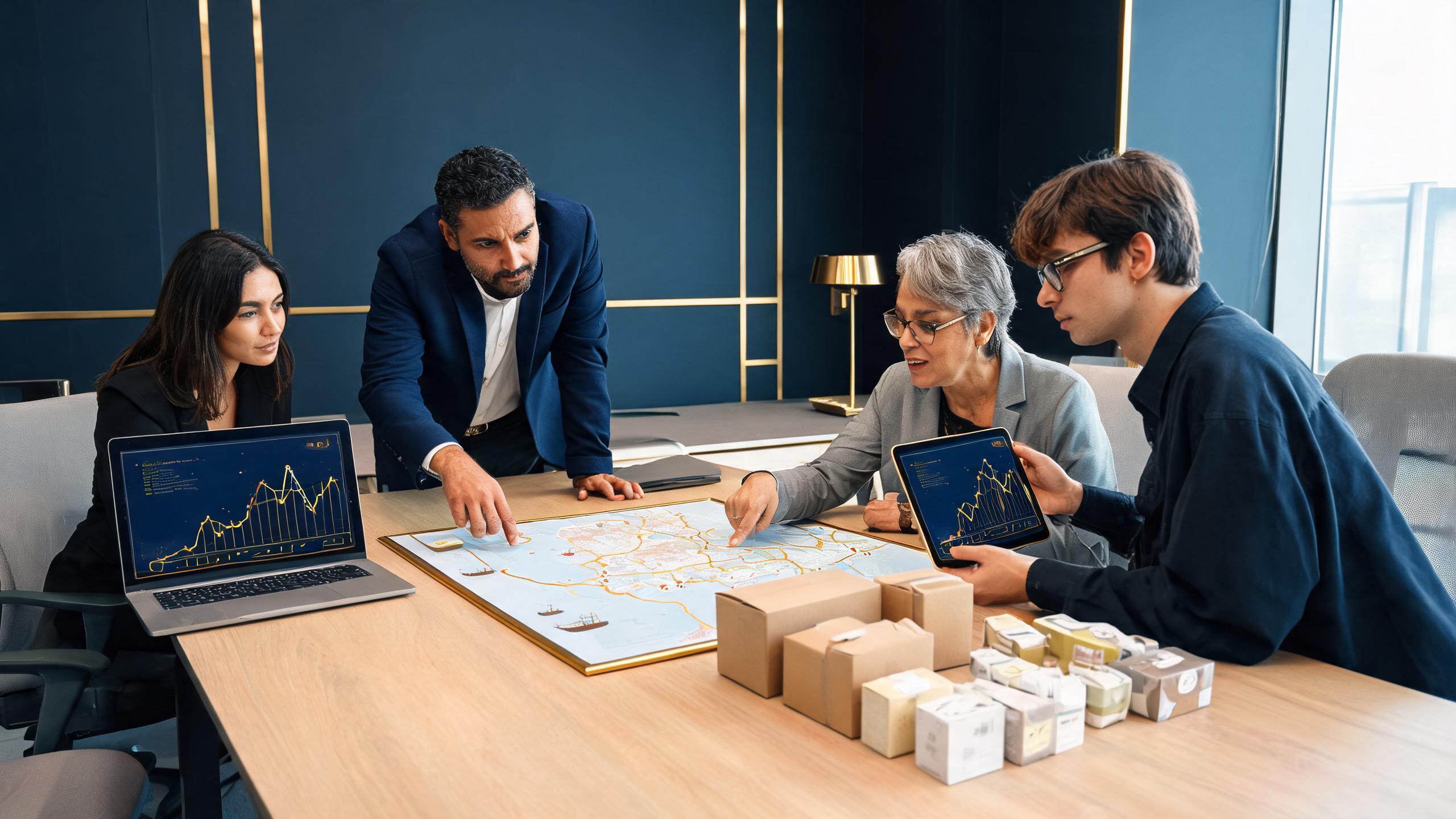 Equipe multidisciplinar conecta operação comercial, marketing, distribuição e inteligência de dados
